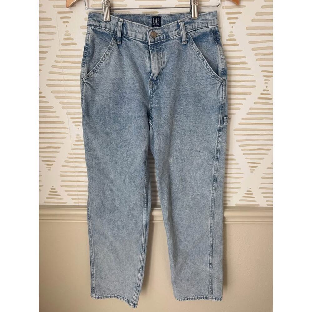 Gap Denim Kids Size 18 90s Loose Carpenter Jeans